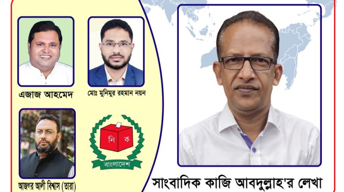ডুমুরিয়ায় ঘোড়া’র সঙ্গে আনারস’র লড়াই