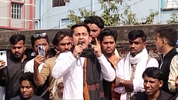 সবার আগে ফ্যাসিস্ট হাসিনার ফাঁসি চায় ভোলায় সমন্বয়ক সারজিস