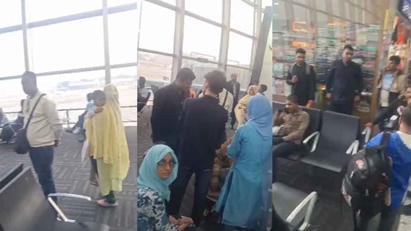 কলকাতা বিমানবন্দরে আটকা ২২০ বাংলাদেশি