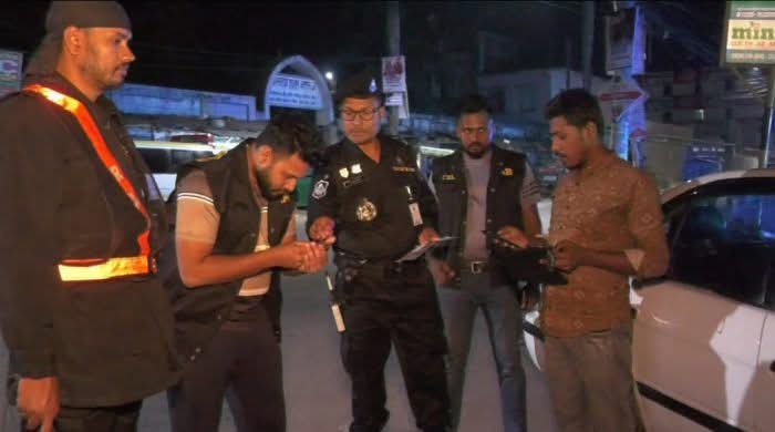 ভোলায় চেকপোস্ট বসিয়ে রাতভর র‍্যাবের তল্লাশি