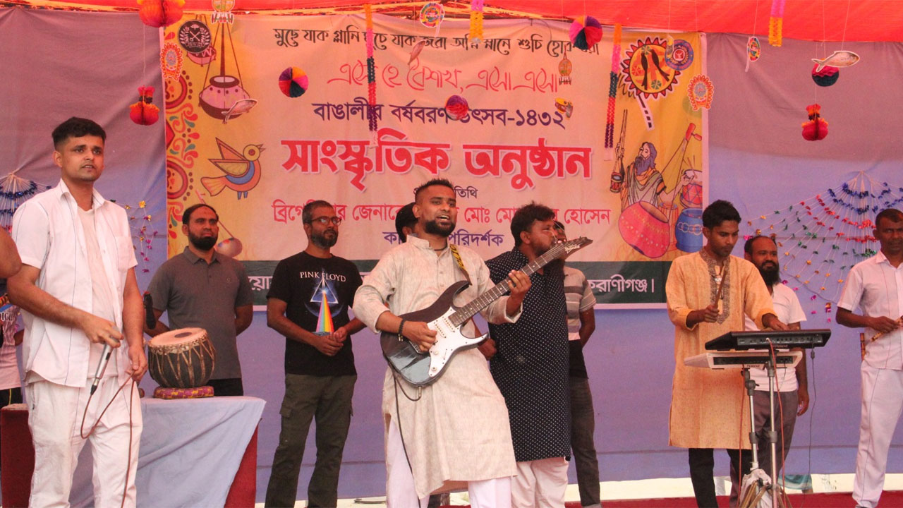 কারাগারে বন্দিদের নিয়ে বৈশাখী উৎসব উদযাপন