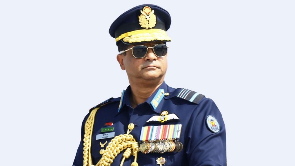 দেশে ফিরেছেন বিমানবাহিনী প্রধান