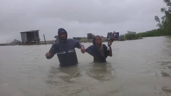 ভোলায় নদীর পানি বৃদ্ধিতে ২৫ গ্রাম প্লাবিত, পানিবন্দি ৩০ হাজার মানুষ