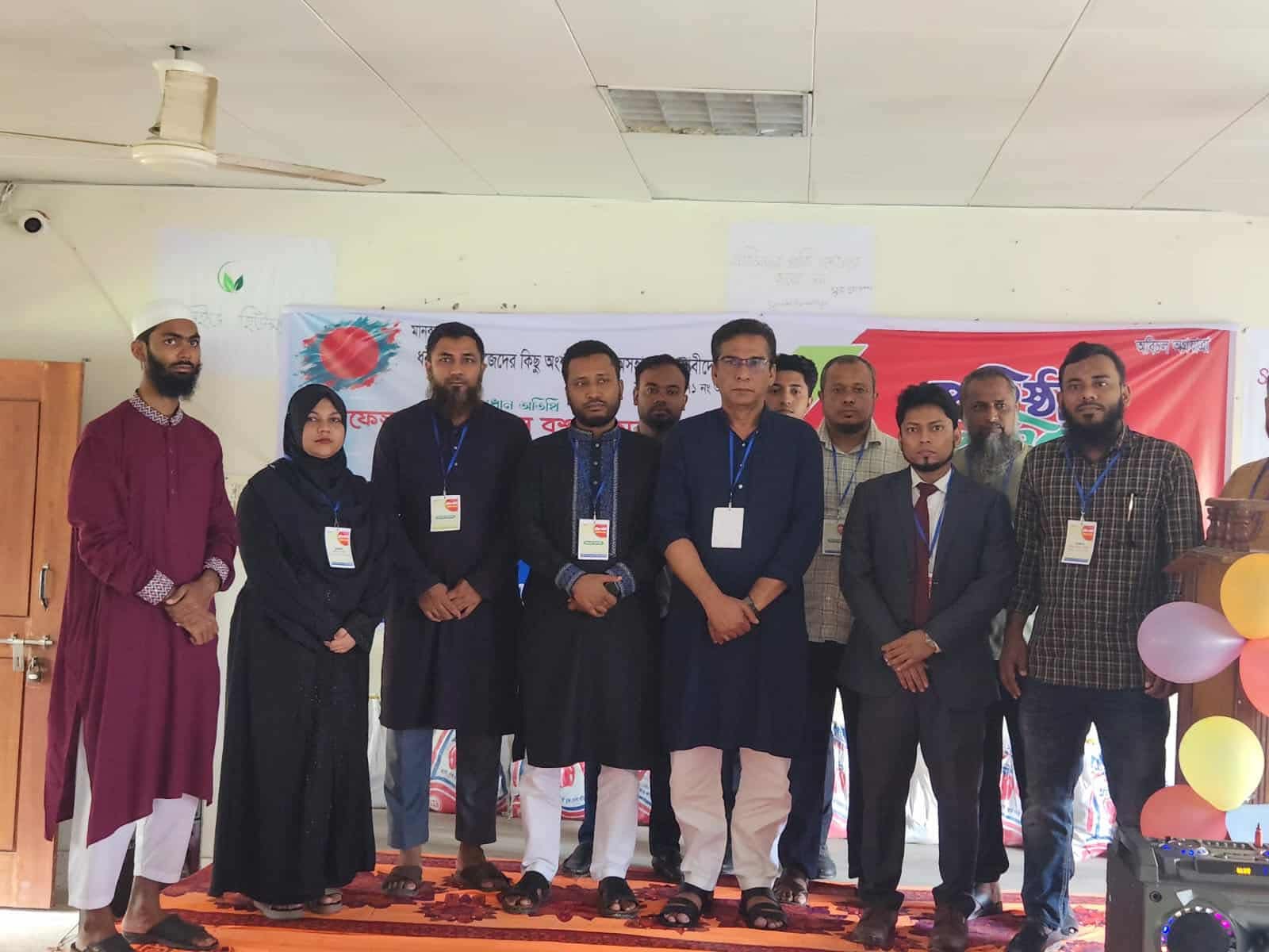 বাউফলে “স্প্রেইড হিউম্যানিটি”র প্রতিষ্ঠা বার্ষিকী উদযাপন