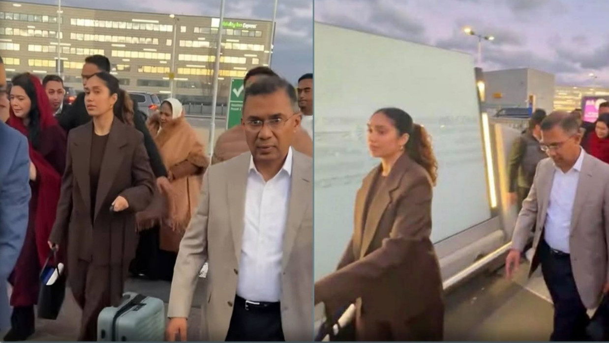 স্ত্রী-কন্যা ও সফরসঙ্গীদের নিয়ে লন্ডন ছাড়ছেন তারেক রহমান