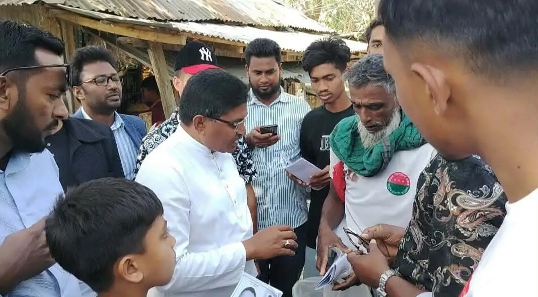 দক্ষিণ আইচায় বিএনপির ব্যাপক গণসংযোগ ‎