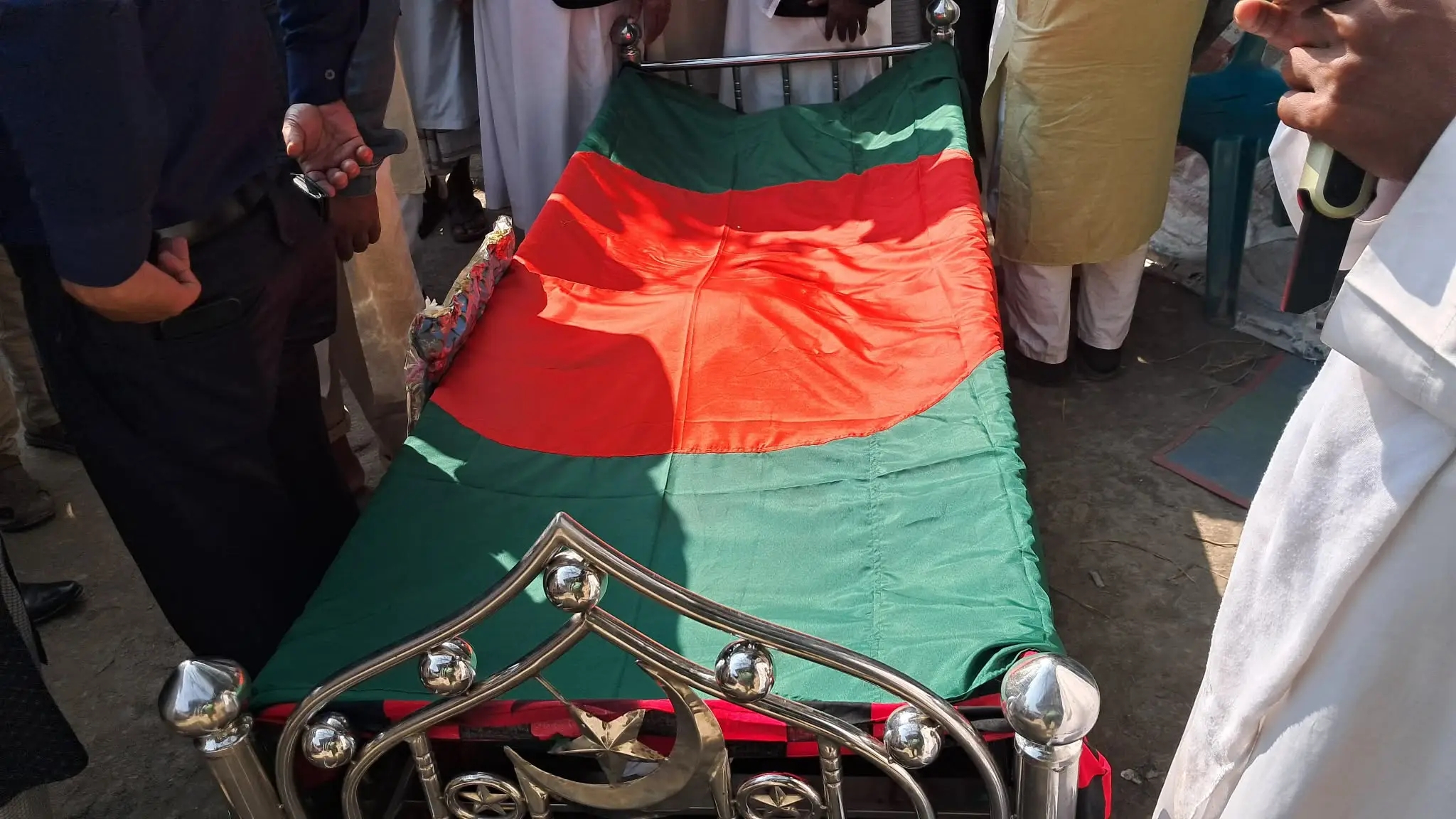 বাউফলে বীর মুক্তিযোদ্ধা মোসলেম আলীর রাষ্ট্রীয় মর্যাদায় দাফন সম্পন্ন