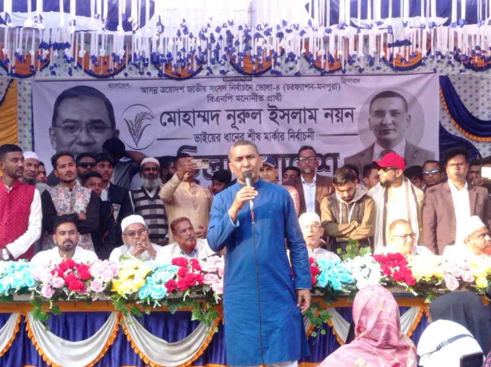 খুচরা টাকার বিনিময়ে নারীদের ভোট কেনার অপচেষ্টা করছে একটি দল:নুরুল ইসলাম নয়ন