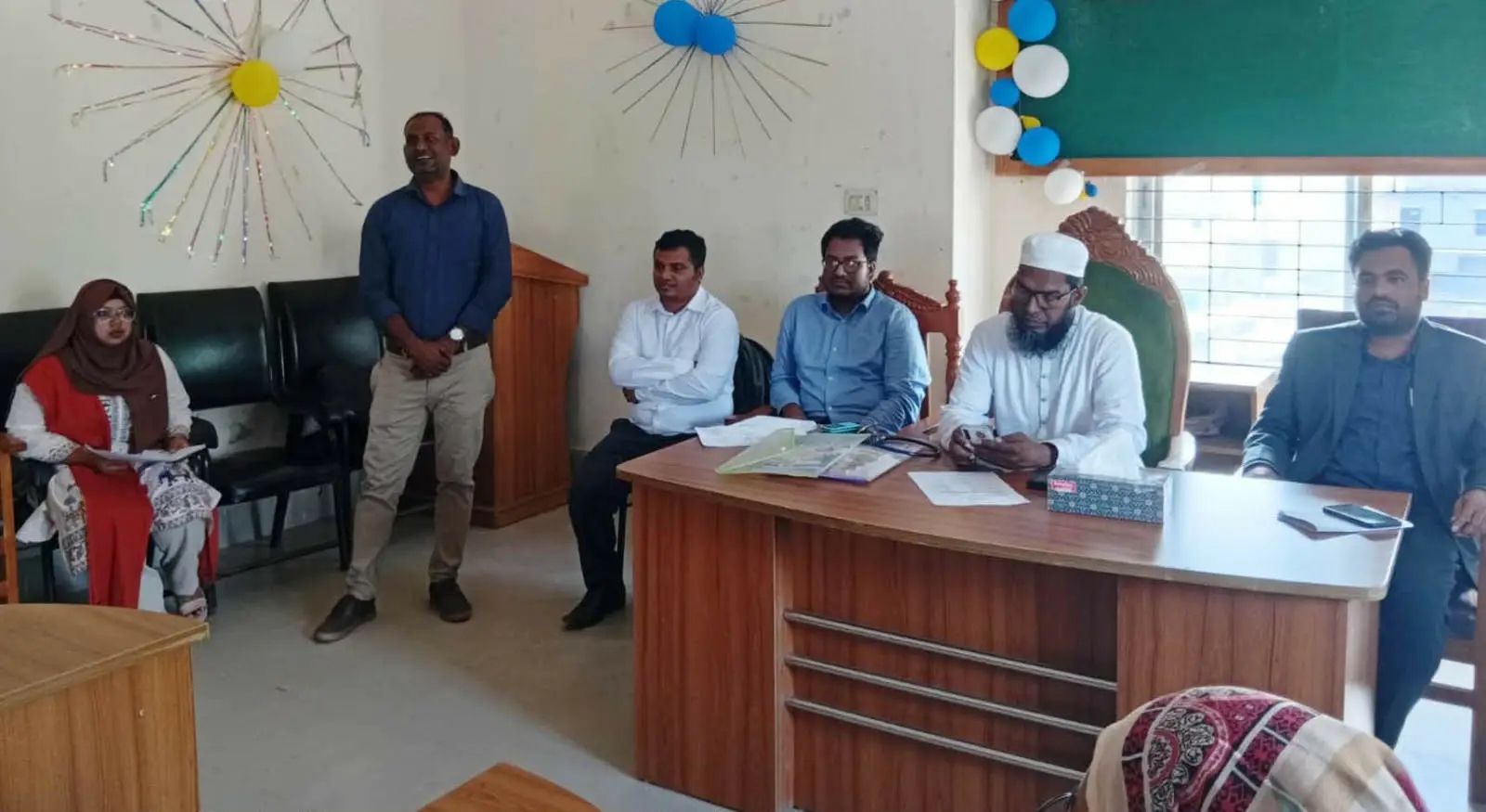 বাউফলে জলবায়ু বিষায়ক কর্মশালার আয়োজন